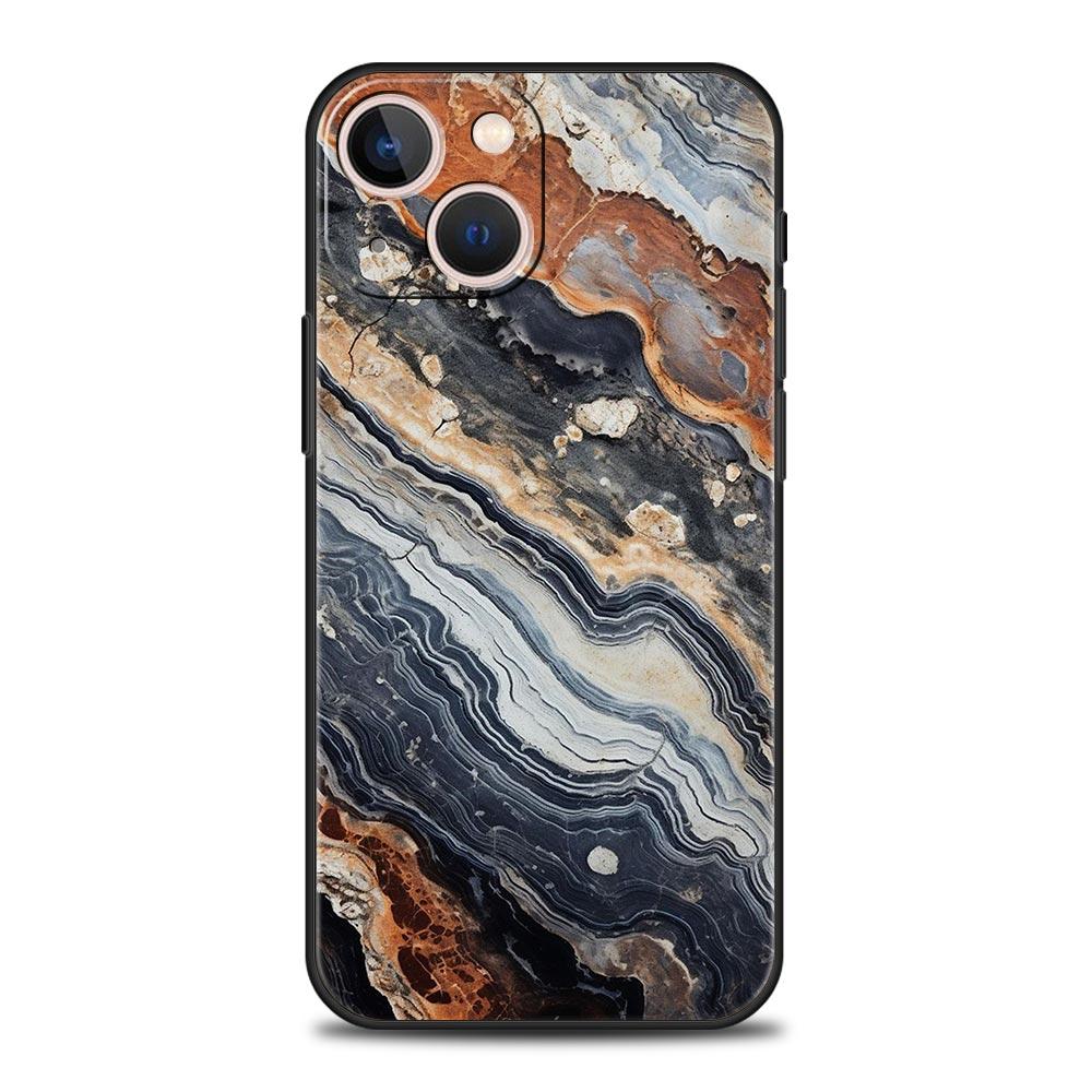 Marble Stone Phone Case For Samsung Galaxy S26 S25 S24 S23 S22 S20 Ultra S21 FE 5G S10 Plus TPU Shockproof Cover