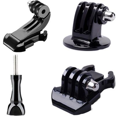 J-Haken-Schnalle für Gopro Hero 9 8 7 6 5 4 Brustgurt Helmhalterungsbasis Yi 4K SJCAM SJ4000 Wifi Actionkamera Zubehör