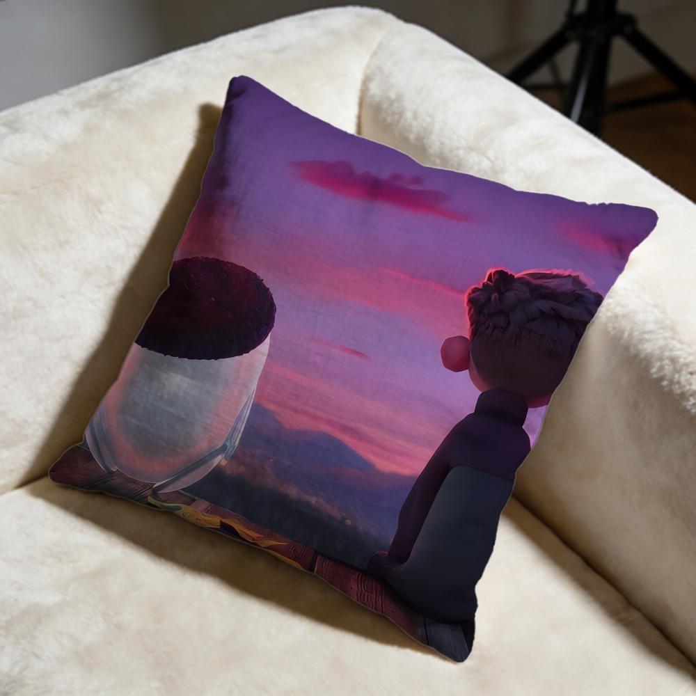 

Stylish RRons Gone Wrongful Cushion Cover Soft Decorative Pillow Case Suitable for Bedroom Sofa Car Travel Use 30X30cm