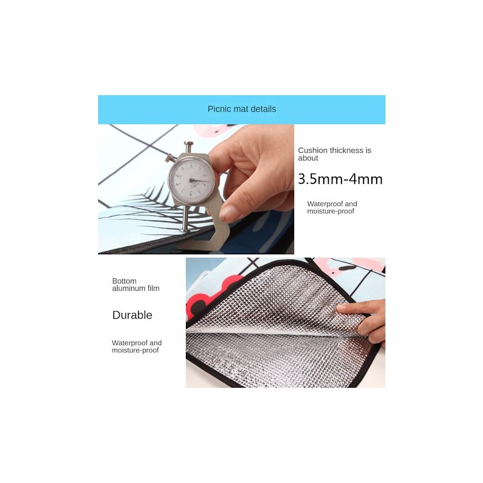 Boho Picnic Blanket 150*200cm, Waterproof Sandproof Foldable Mat for Outdoor, Camping, Park, Travel, Parties, Gifts