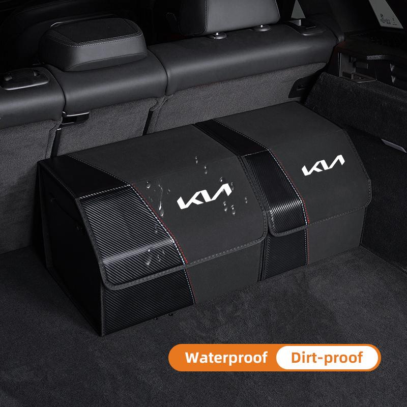 SBHX3 Car Large Capacity Trunk Storage Box Folding Organized Bag For Kia Sonet Picanto Niro Forte 5 3 K7 K5 K8 K3 XCeed Soul K9 Seltos
