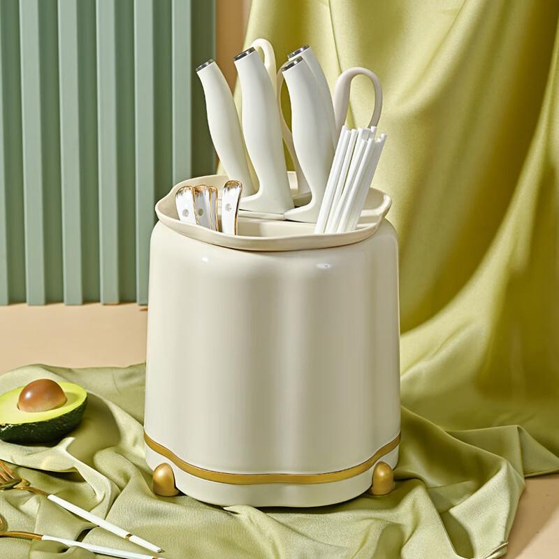 

Multifunctional Rotating Kitchen Knife Rack