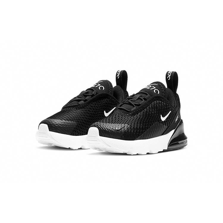 (TD) Nike Air Max 270 'Schwarz Weiß' Baby DD1646-002