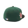Newera Cap 59FIFTY 70823746 NER35C8947 MLB Boston Red Sox BOS Dark Green Green 7 SIDE PATCH UNDER VISOR ONSPOTZ Custom Made Hat Gokyu Fifty Stylish