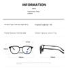 Anti-blue Light Glasses Simple Square Eyewear Women Men Fashion Luxury Eyeglasses Blue Light Blocking Man Lady Computer Eyeglas