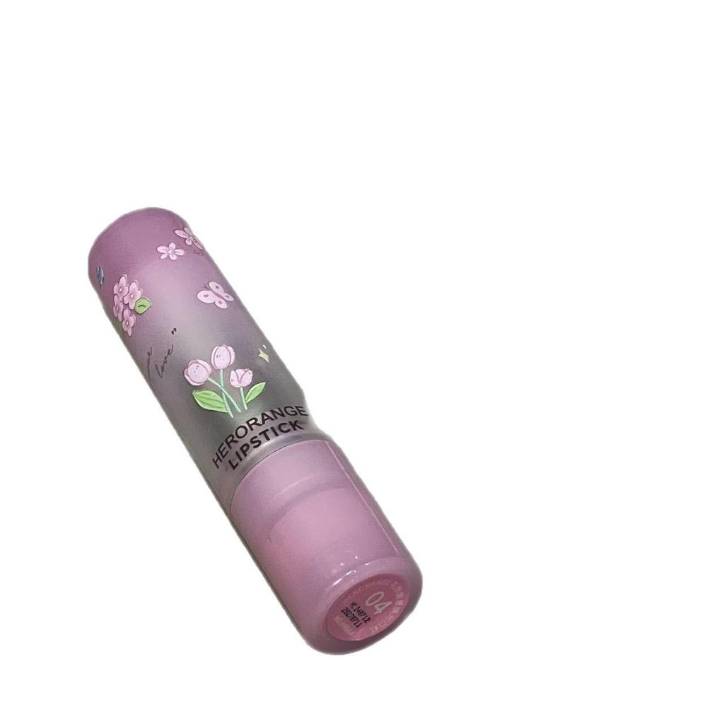 HERORANGE Water Glow Lipstick: Clear, Long-lasting, Non-transfer, Moisturizing Lip Glaze for Bright, Bare Lips - Perfect for Students & Parties