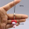 kawaii Hello Kitty Toy Pendant Cute Cat Phone Case Decorative Necklace Pendant Kawaii Women Accessories Festival Gifts