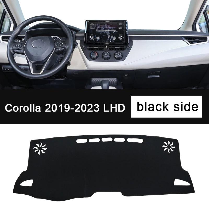 For Toyota Corolla E210      2024 Car Dashboard Cover Mat Avoid light Pad Sun Shade Dash Board Cover Carpets