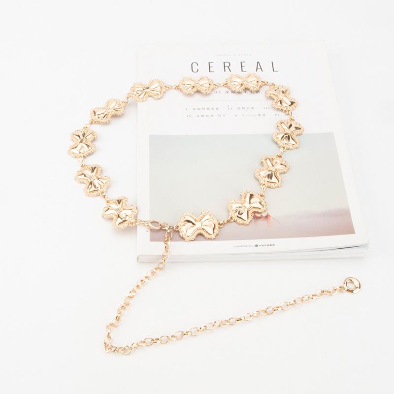 Butterfly Metal Waist Chain Women's Romantic and Fashionable Versatile Accessories with Skirt Fairy High-end Body Chain Women