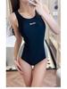 Women's Speedo Triangle One-Piece Conservative Swimsuit