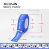 ZONESUN Kompakter Etikettenabroller für 25mm Kern & 110mm Rolle – ZS-YH30/60