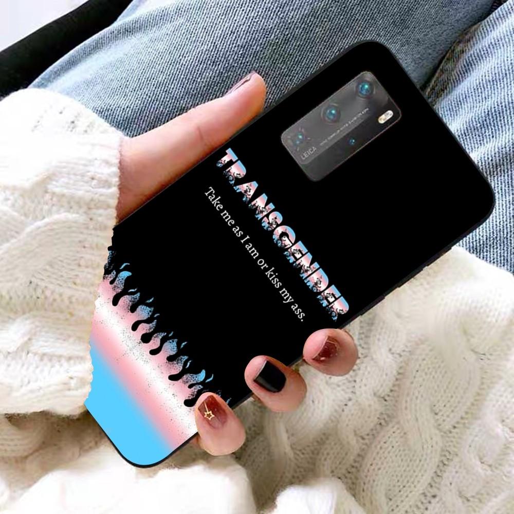 T-Transgender Love Phone Case For Huawei P 8 9 10 20 30 40 50 Pro Lite Psmart Honor 10 Lite 70 Mate 20lite
