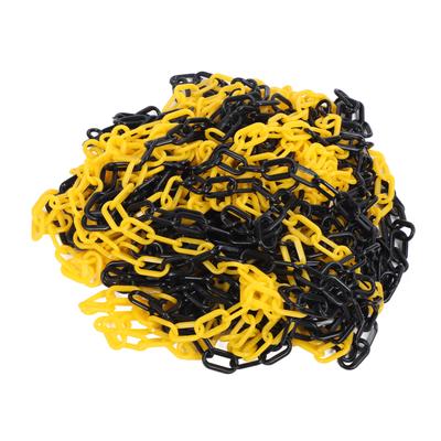 Traffic Chains 6mm Diameter ABS 25m     Barriers Links for Gardens Parking Lots Road Control