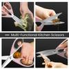 Kitchen Scissors, Kitchen Shears Multi Purpose Non Slip Sharp Stainless Steel, Kitchen Aid Is Also Suitable for Poultry Scissors