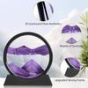 3D Flowing Sand Painting 7-inch Desktop Decoration Home Living Room Decoration Office Ecological Flowing Sand Painting Crafts