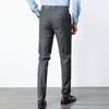 Men's Light Business Casual Slim Fit Vertical Striped Dress Pants - Spring/Summer Iron-Free Fashion Suit Pants