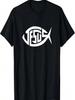 Jesus Fish  Faith Symbol Ichthys Ichthus Emblem T-Shirt