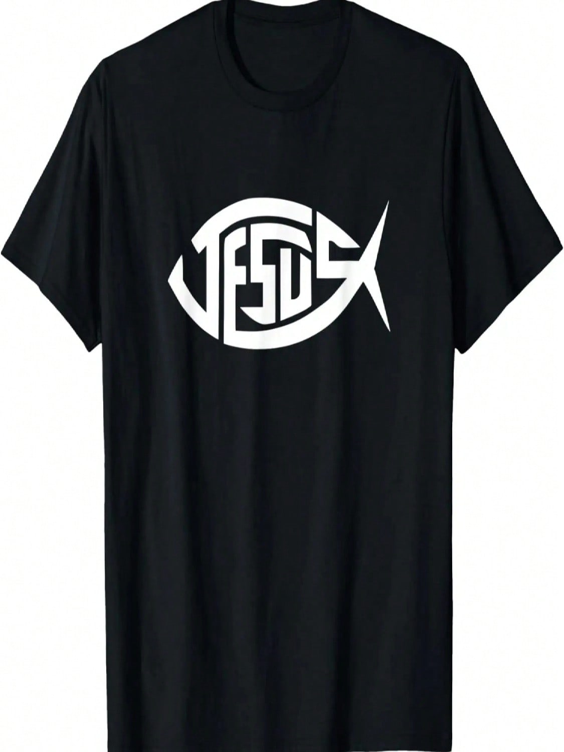 Jesus Fish Faith Symbol Ichthys Ichthus Emblem T-Shirt S разноцветный