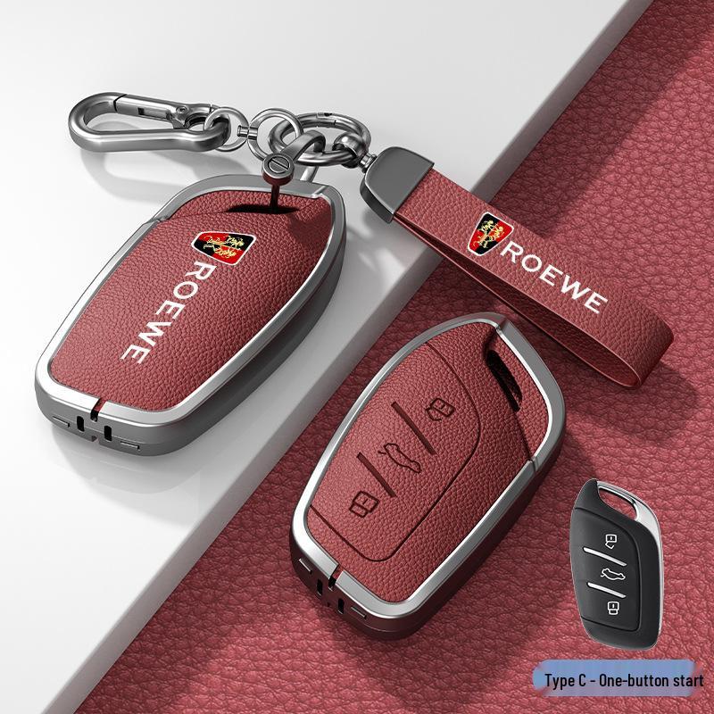 Fit for Roewe RX5 16-20, i6, RX8, RX3, EI5 Metal Key Cover
