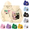 Kids' Hooded Pullover Trendy Long-Sleeved   Witch Sweatshirt