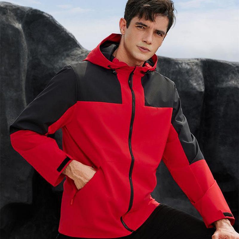 Unisex Thin Shell Windbreaker: Casual Outdoor Jacket for Hiking, Mountaineering, and Autumn Cycling.