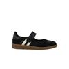 Velcro Mary Jane Shoes Women's New Versatile One-pedal Casual Sports Shoes Leather Women