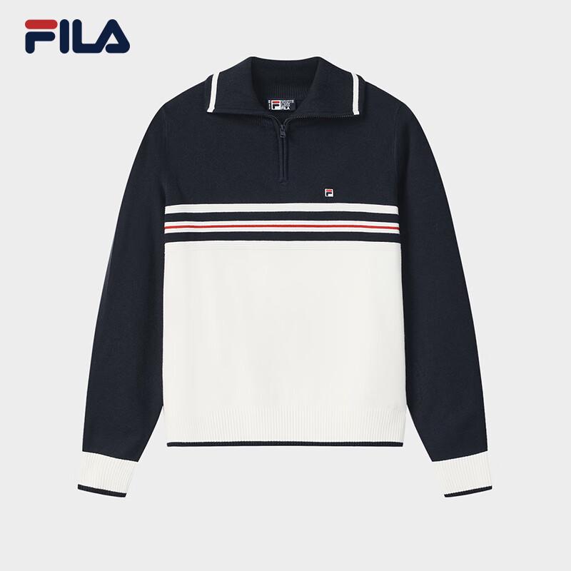 Fila Women's Colorblock Lapel Sweater