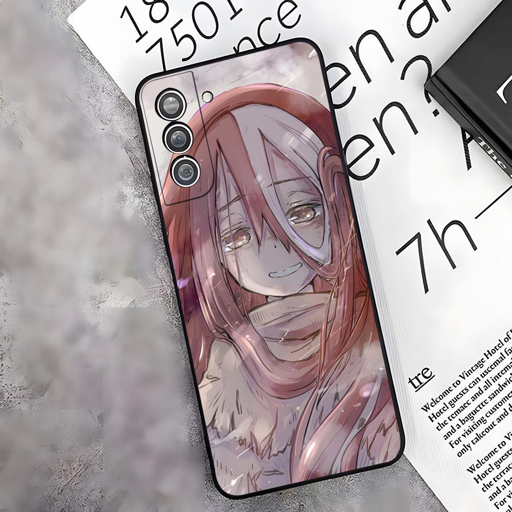 Vintage Anime Made In Abyss Phone Case For Samsung S26 S25 Edge S24 S23 S22 S21 S20 Ultra Plus Fe Galaxy A54 A53 A34 A25 A16 Cov