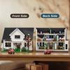 1224Pcs Romantic Cottage Villa Building Blocks Classic Architecture Model Adult Collector Gift For Holiday Valentine Xmas