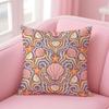 Bold Bright Artistic G-Gerdadzys Floral Pattern Cushion Cover Pillow Case Soft Friendly Fabric & Concealed Zipper