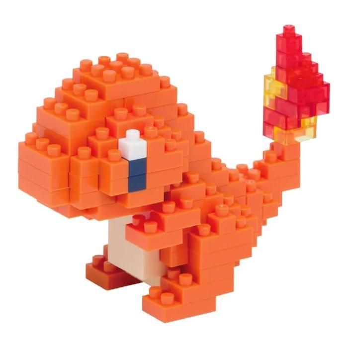 Jouet de construction - nanoblocs - charmander - kit - pokemon