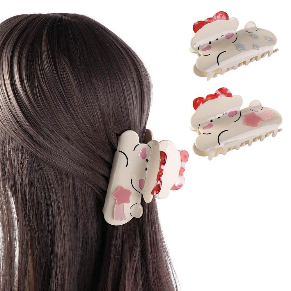

Acetate Acetate Hair Clip Star Animal Shark Clip Creative Dog Hair Claw Party