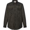 Gucci Shirts Men's Black Moderate 669613-XDBUF-1289