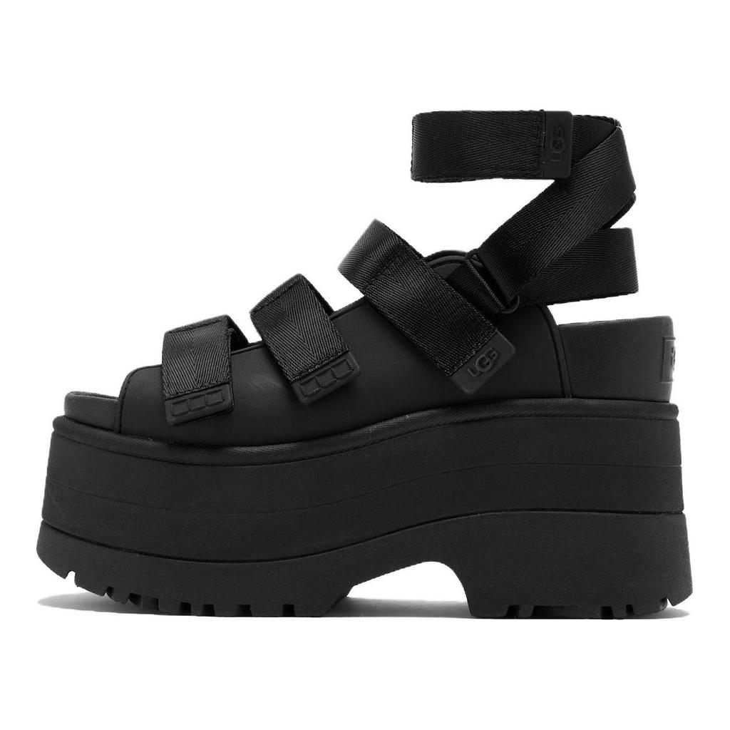 UGG Sandalias de Plataforma GoldenRise para Mujer Color Negro 1167431-BLK