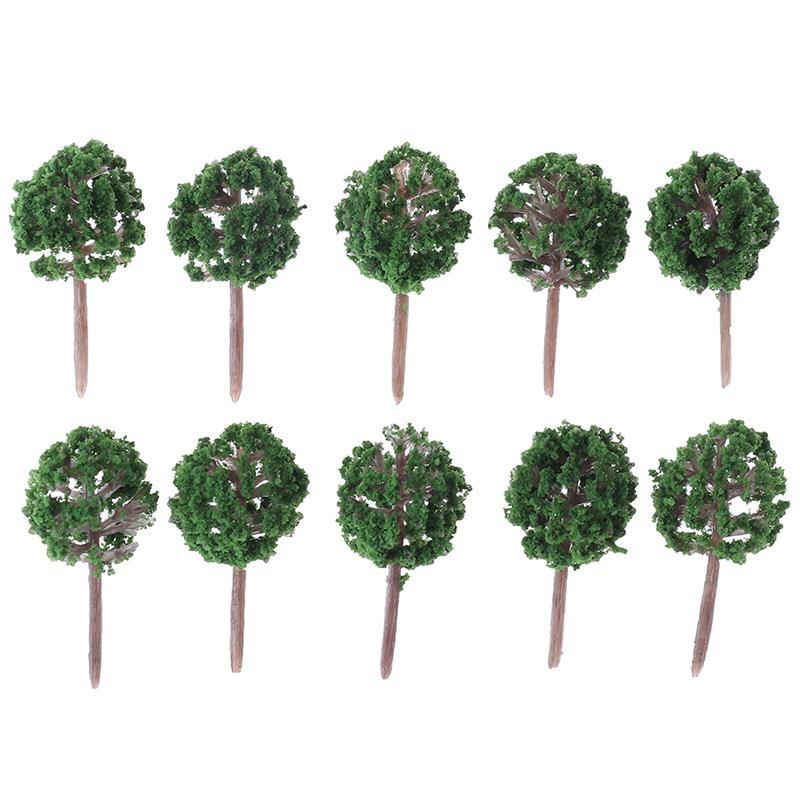 20Pcs Shrub Vegetation Military Scene Sand Table Landscape Tree Model Deor