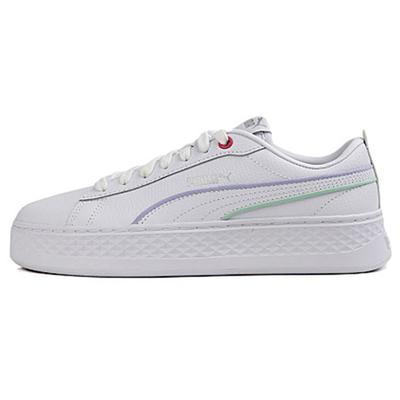 Smash Platform Piping - White Lilac Men Sneakers 373315-02