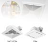 Quiet Bathroom Exhaust Fan ABS Material Ceiling Mount Ventilation Fan for Home Kitchen RV