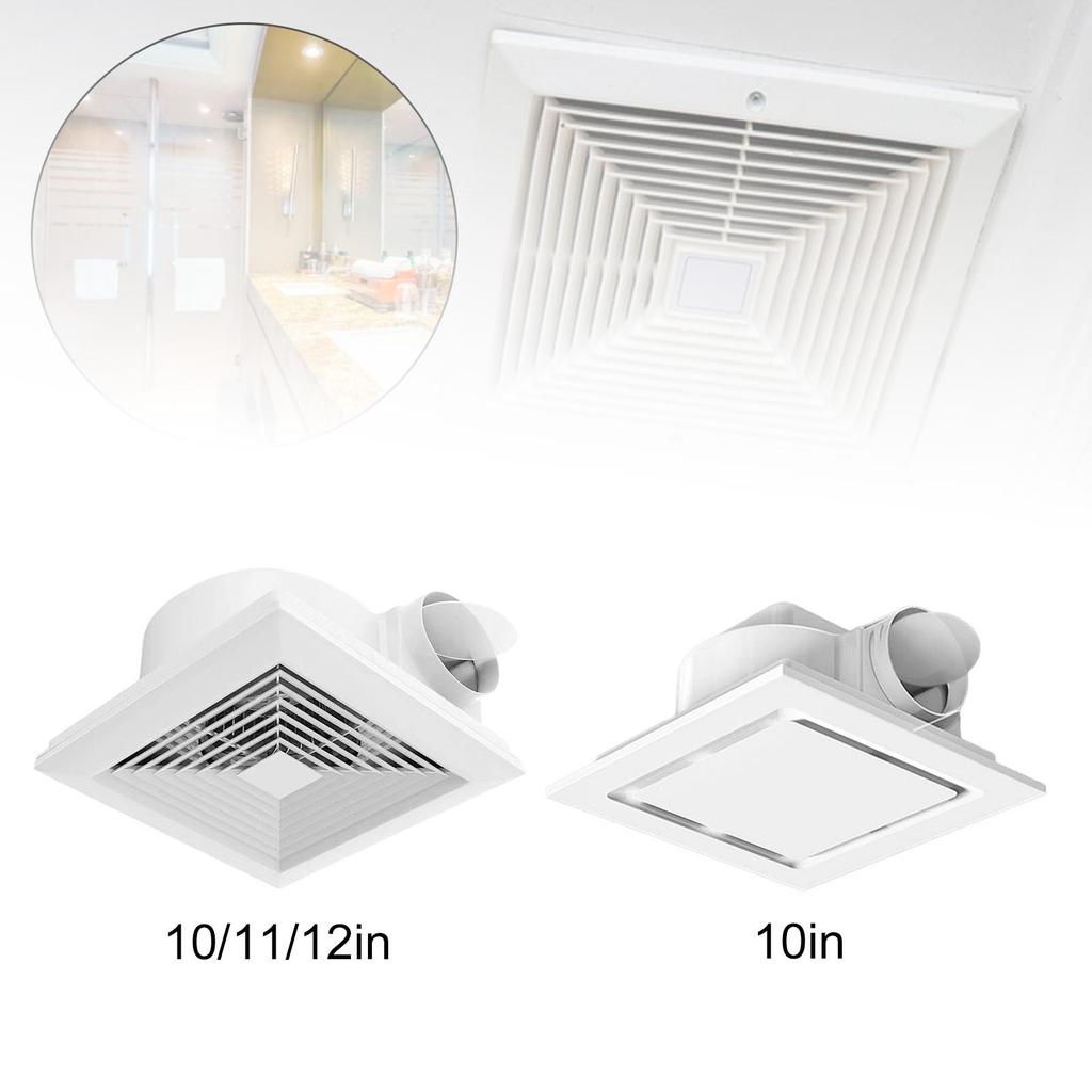 Quiet Bathroom Exhaust Fan ABS Material Ceiling Mount Ventilation Fan for Home Kitchen RV