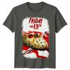 Friday The 13th 1981 Movie Poster Inspired Tshirt Retro 80s Tee