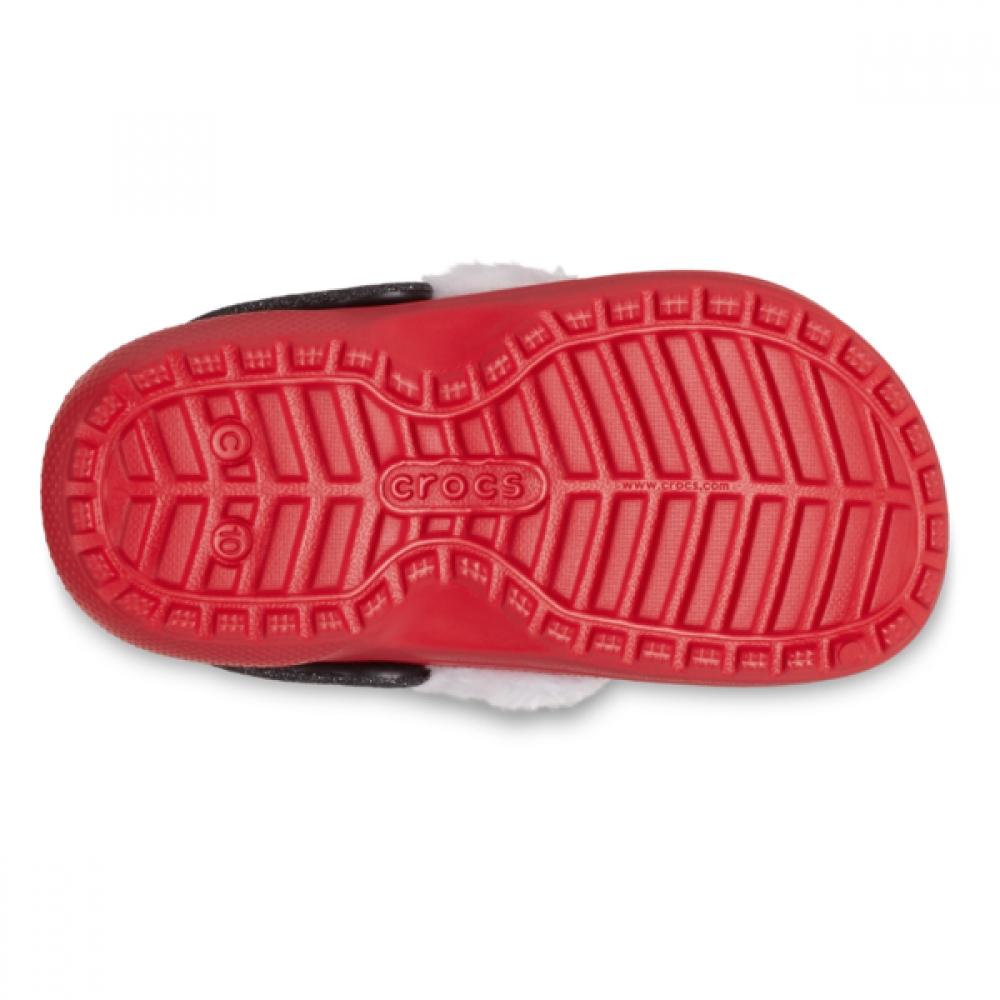 Crocs Kids Classic Lined Santa Clog 210932 6we