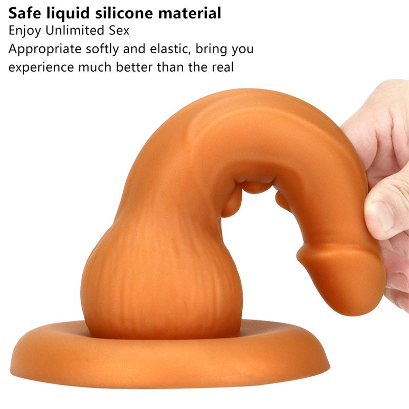 Color Female Masturbator Simulation Penis Silicone Super Soft Fake Penis Extra Large Sex Toys