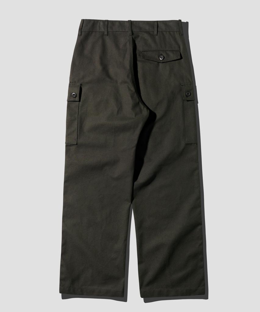 PERSTEP New Line Cargo Wide Work Pants Black Khaki Jylp4694