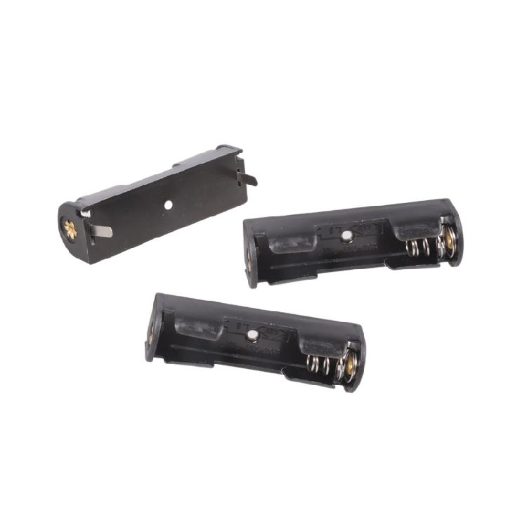 Heavy Duty 2A Battery Holder With Solderable Contacts Plastic Metal Hybrids Construction For Prolonged Use
