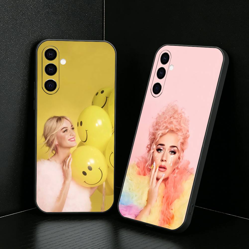 Colorful Pop K-Katy PerryS Singer Phone Case For Samsung Galaxy A73,A72,A71,A70,A52,A51 Others Soft Black Cover