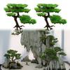 Plastic Bonsai Decoration Ornaments Artifical Treeartificial Decor Crafts Arts DIY Simulated Prop for Aquarium Landscaping