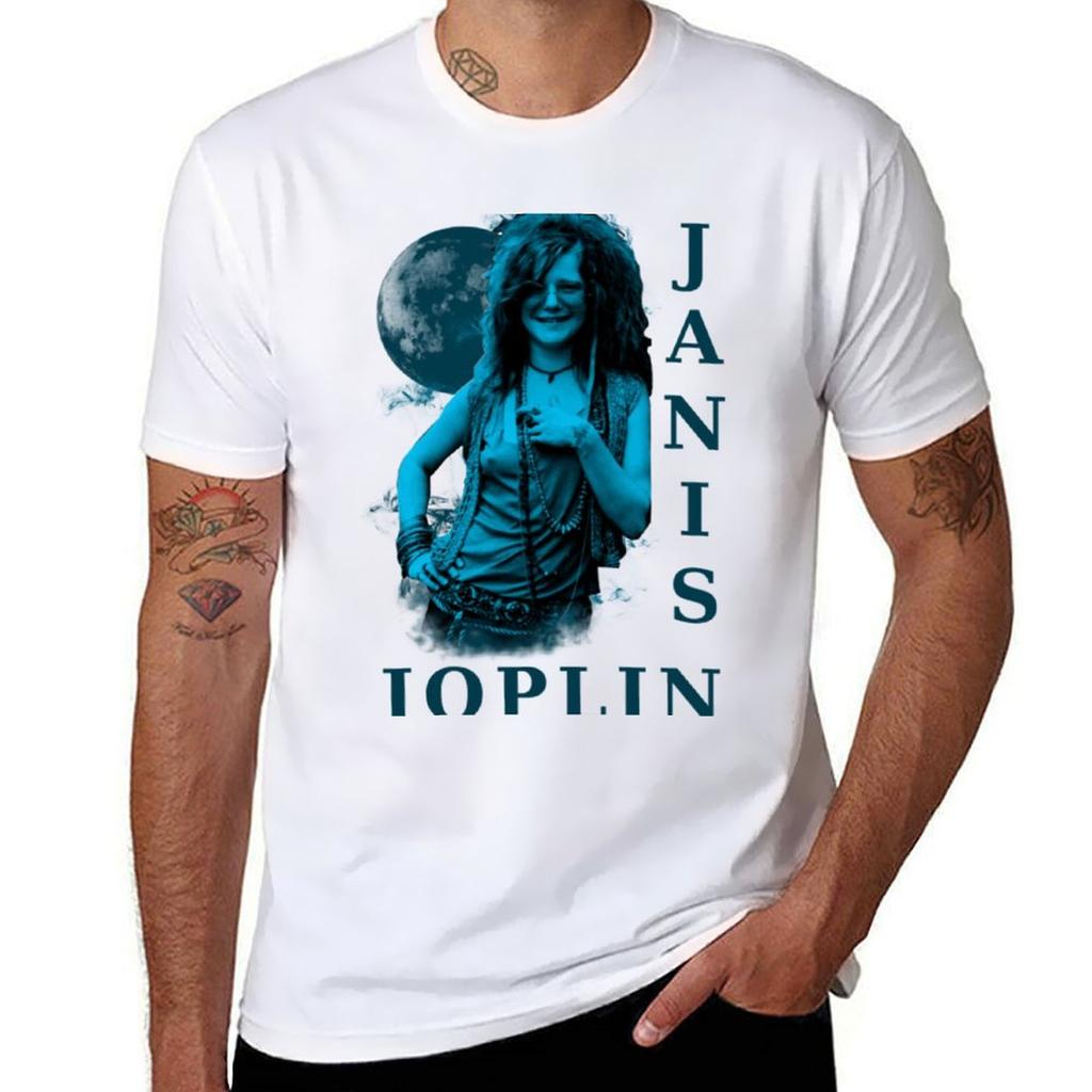 Janis Joplin TShirt Utility Work Short Sleeve Top