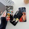 O-One Piece Cartoon Phone Case For Samsung Galaxy S26 S25 Ultra S24 S23 S22 Plus S21 S20 FE S26 Ultra A37 A57 5G Silicone Cover