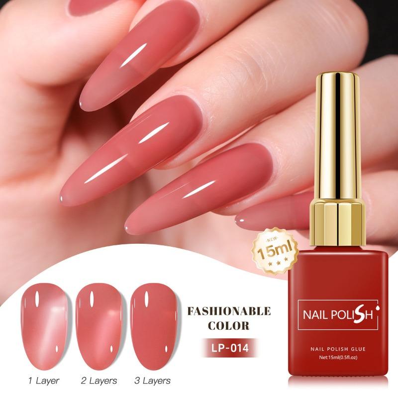 High Pigment Square Gel Nail Polish Multicolor Set Quick Dry UV LED Soak Off Long Lasting Manicure