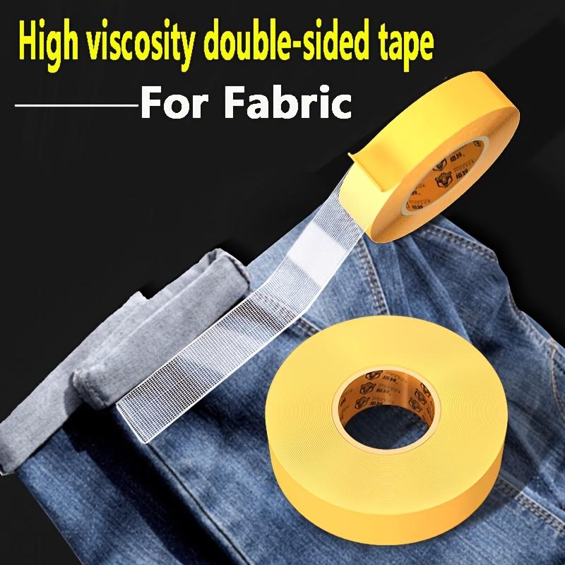 3 Rolls Strong Adhesive Hemming Tape, No-Sew No-Trace Fabric Fixing Tape, Multi-Functional Clothing Repair Tape