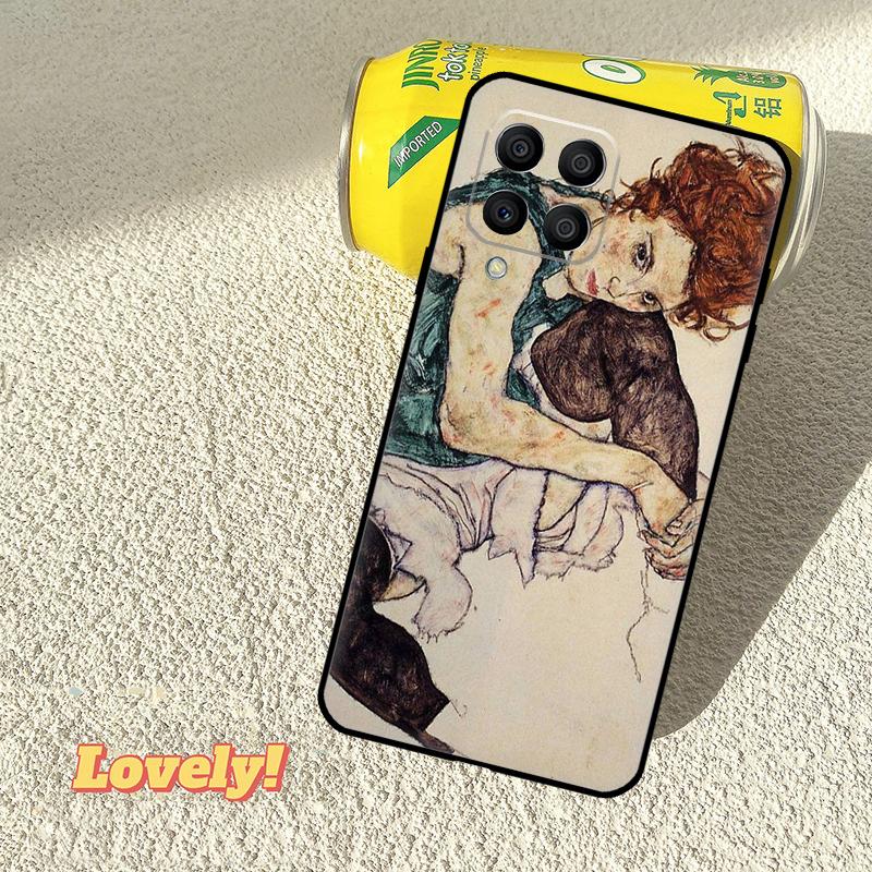 

Чехол Эгон Шиле Для Samsung Galaxy M52 M36 M06 M16 M56 M33 M15 M55 M31 M13 M12 M14 M53 M32 M35 M34 M54 Samsung M33